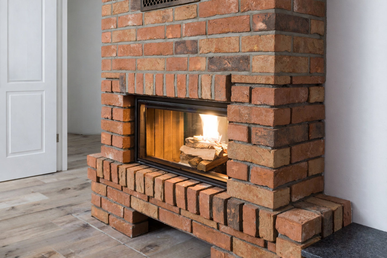 Fireplace installation